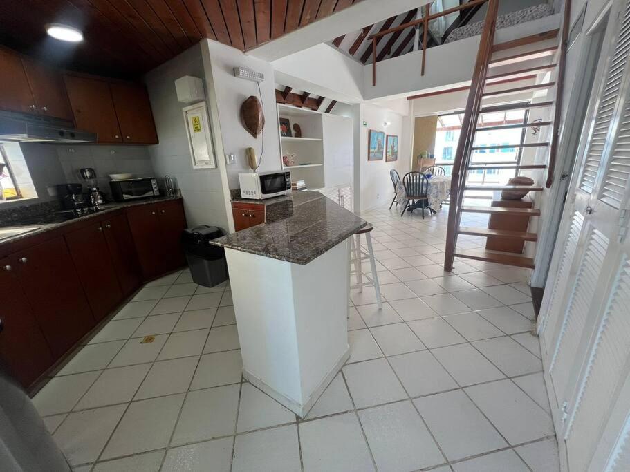 Penthouse Con Vista Al Mar Y Balcon Apartment San Andrés Exterior foto